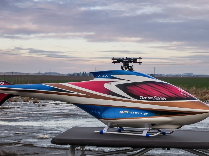 LA 700 LAheli CZ Conversion Fuselage F3C BlackSharkIII from Powerboats