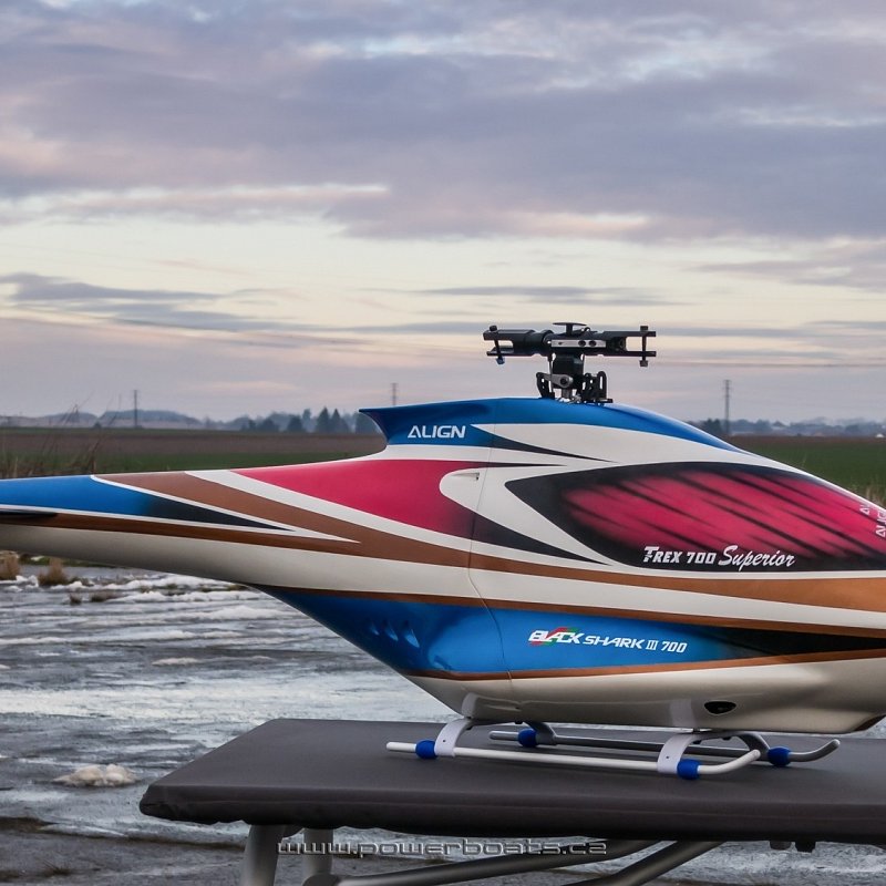 LA 700 LAheli CZ Conversion Fuselage F3C BlackSharkIII from Powerboats